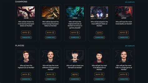 lol esports pick em.